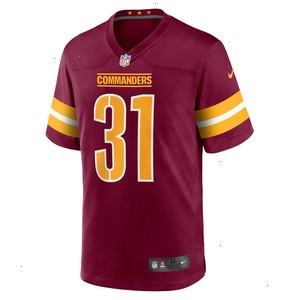 Kamren Curl Washington Commanders Nike Player Game Jersey - Burgundy