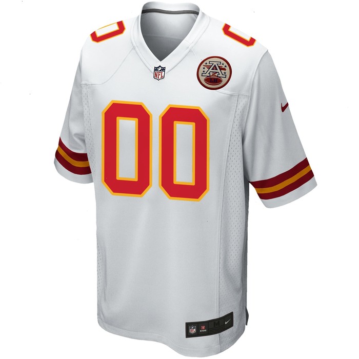 Kansas City Chiefs Nike Custom Game Jersey - White