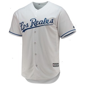 Kansas City Royals Majestic Team Official Jersey - White