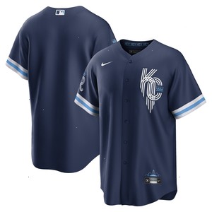 Kansas City Royals Nike 2022 City Connect Replica Jersey - Navy