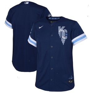 Kansas City Royals Nike Toddler 2022 City Connect Replica Jersey - Navy