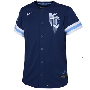 Kansas City Royals Nike Toddler 2022 City Connect Replica Jersey - Navy