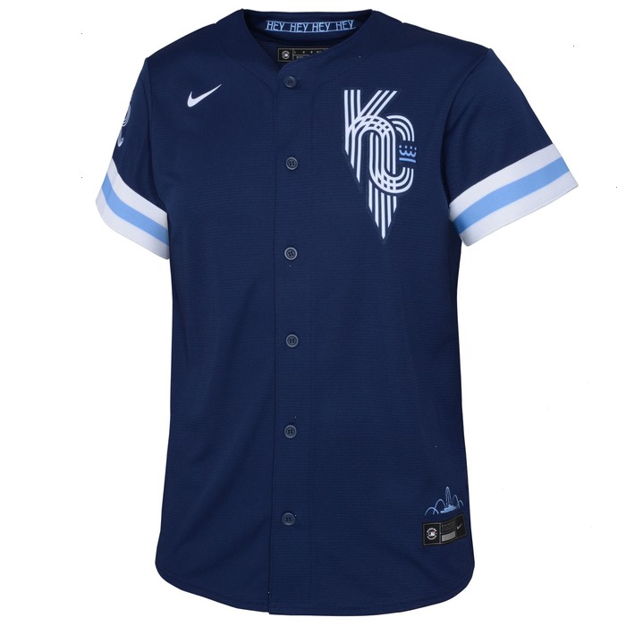 Kansas City Royals Nike Toddler 2022 City Connect Replica Jersey - Navy