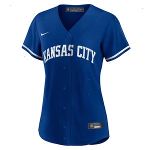 Kansas City Royals Nike Women's Alternate Replica Team Logo Jersey - Royal