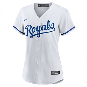 Kansas City Royals Nike Women's Home Blank Replica Jersey - White