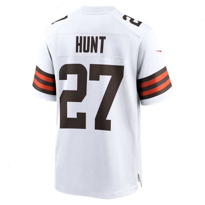 Kareem Hunt Cleveland Browns Nike Game Player Jersey - White