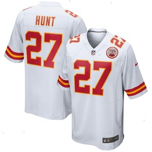 Kareem Hunt Kansas City Chiefs Nike Game Jersey - White