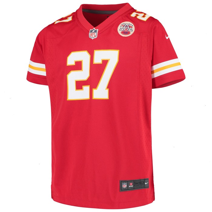 Kareem Hunt Kansas City Chiefs Nike Girls Youth Game Jersey - Red