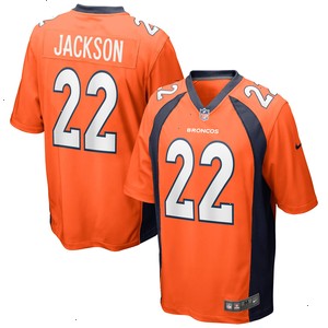 Kareem Jackson Denver Broncos Nike Game Jersey - Orange