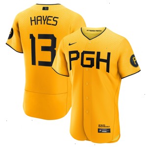 Ke'Bryan Hayes Pittsburgh Pirates Nike 2023 City Connect Authentic Player Jersey - Gold