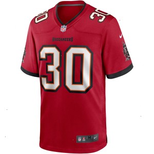 Ke'Shawn Vaughn Tampa Bay Buccaneers Nike Player Game Jersey - Red