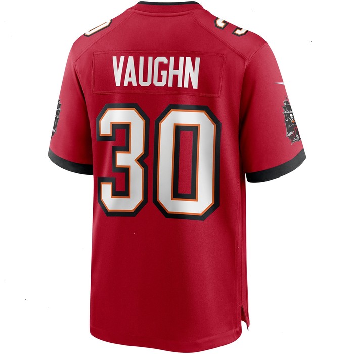 Ke'Shawn Vaughn Tampa Bay Buccaneers Nike Player Game Jersey - Red