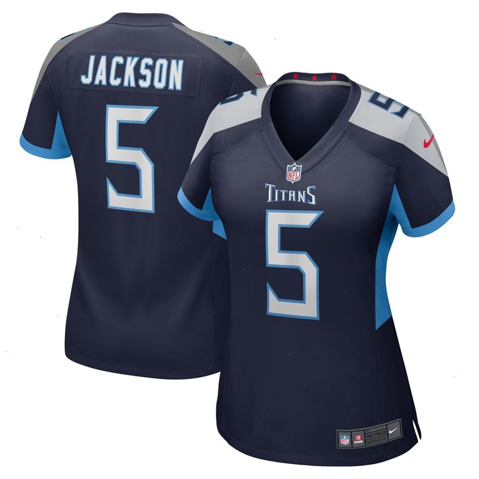 Kearis Jackson Tennessee Titans Nike Women's Team Game Jersey - Navy