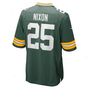 Keisean Nixon Green Bay Packers Nike Game Player Jersey - Green