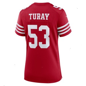 Kemoko Turay San Francisco 49ers Nike Women's Game Player Jersey - Scarlet