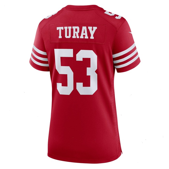 Kemoko Turay San Francisco 49ers Nike Women's Game Player Jersey - Scarlet