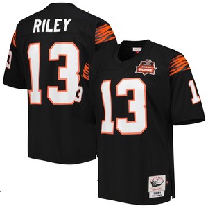 Ken Riley Cincinnati Bengals Mitchell & Ness 1981 Authentic Retired Player Jersey - Black