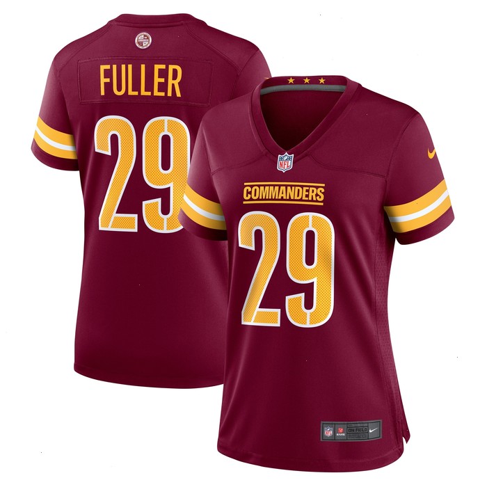 Kendall Fuller Washington Commanders Nike Women's Player Game Jersey - Burgundy