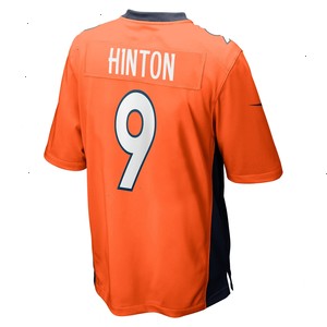 Kendall Hinton Denver Broncos Nike Game Player Jersey - Orange