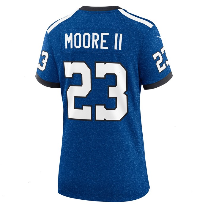 Kenny Moore II Indianapolis Colts Nike Women's Indiana Nights Alternate Game Jersey - Royal