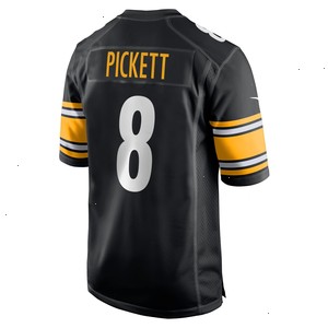 Kenny Pickett Pittsburgh Steelers Nike Player Game Jersey - Black