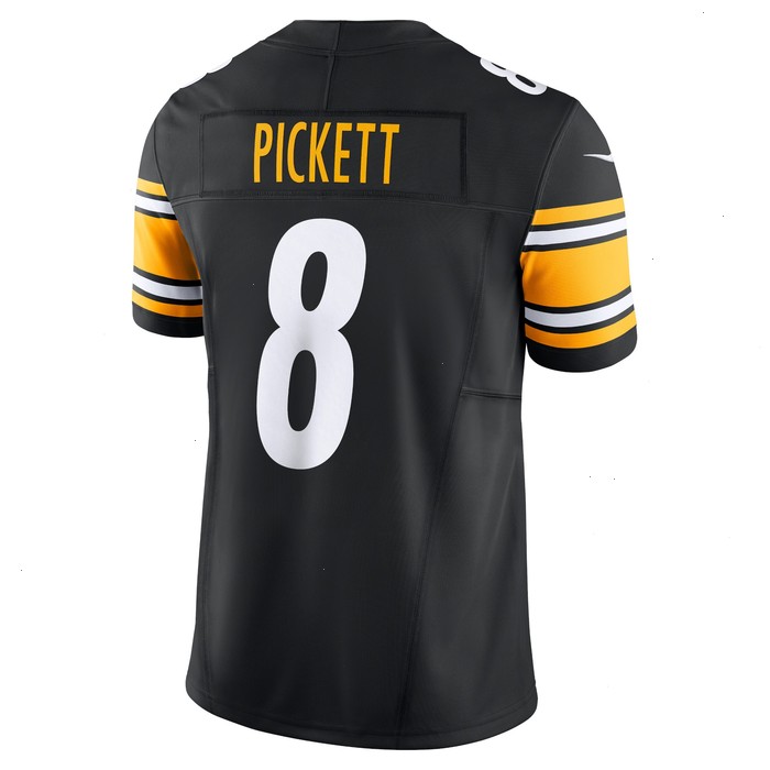 Kenny Pickett Pittsburgh Steelers Nike Vapor F.U.S.E. Limited Jersey - Black