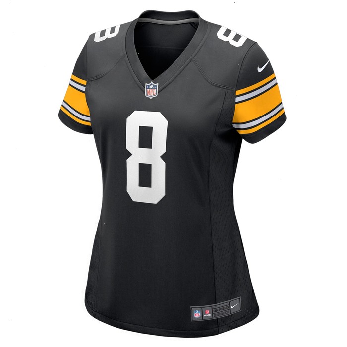 Kenny Pickett Pittsburgh Steelers Nike Women's Alternate Game Jersey - Black