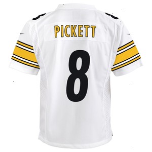 Kenny Pickett Pittsburgh Steelers Nike Youth Game Jersey - White