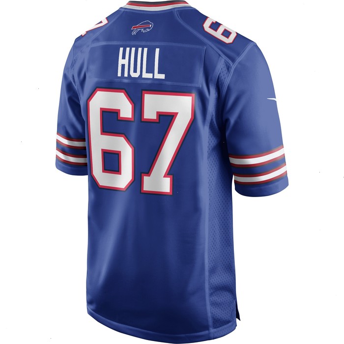 Kent Hull Buffalo Bills Nike Game Retired Player Jersey - Royal