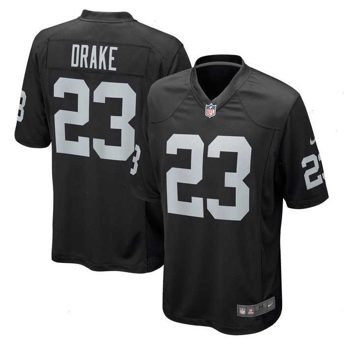 Kenyan Drake Las Vegas Raiders Nike Game Jersey - Black