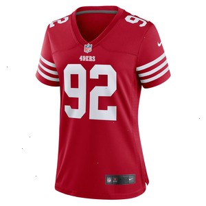 Kerry Hyder Jr. San Francisco 49ers Nike Women's Game Player Jersey - Scarlet