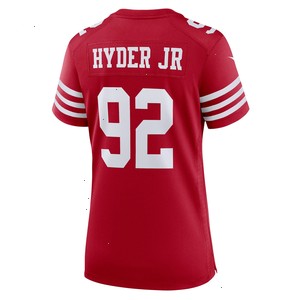 Kerry Hyder Jr. San Francisco 49ers Nike Women's Game Player Jersey - Scarlet