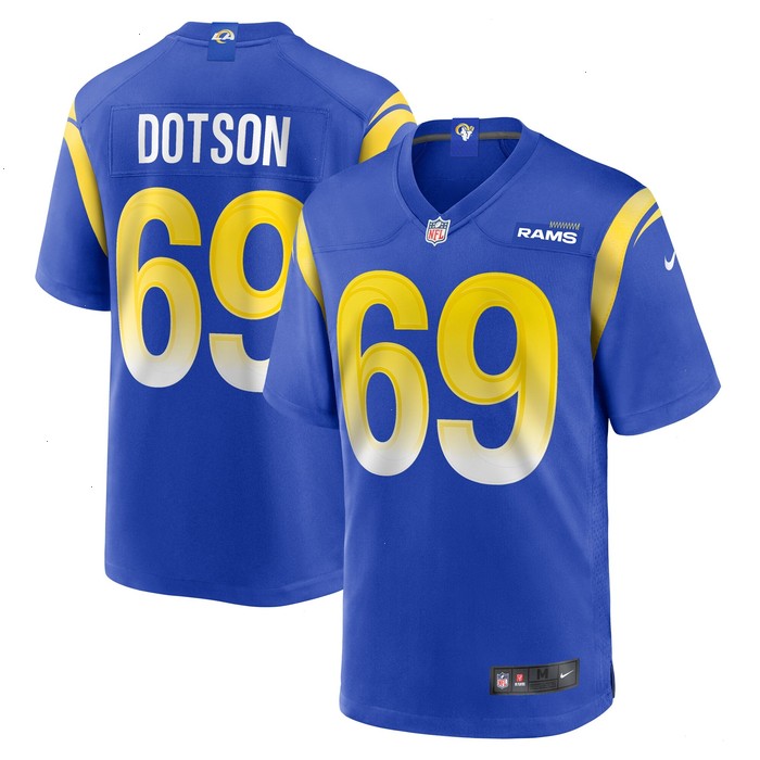 Kevin Dotson Los Angeles Rams Nike Game Jersey - Royal