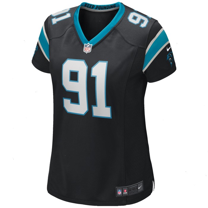 Kevin Greene Carolina Panthers Nike Women's Game Retired Player Jersey - Black