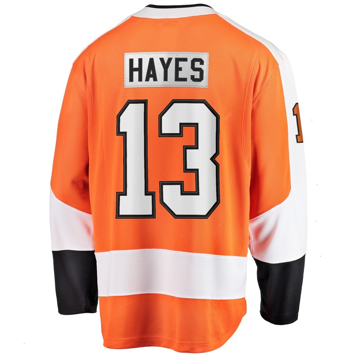 Kevin Hayes Philadelphia Flyers Fanatics Branded Home Premier Breakaway Player Jersey - Orange