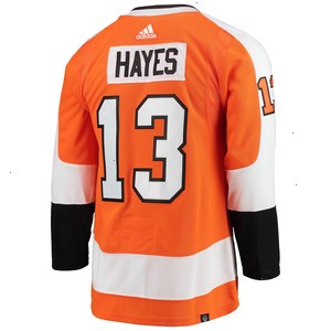 Kevin Hayes Philadelphia Flyers adidas Home Primegreen Authentic Pro Player Jersey - Orange