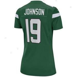 Keyshawn Johnson New York Jets Nike Women's Game Retired Player Jersey - Gotham Green