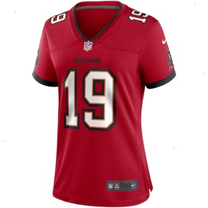 Keyshawn Johnson Tampa Bay Buccaneers Nike Women's Game Retired Player Jersey - Red