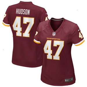 Khaleke Hudson Washington Football Team Nike Women's Game Player Jersey -Burgundy