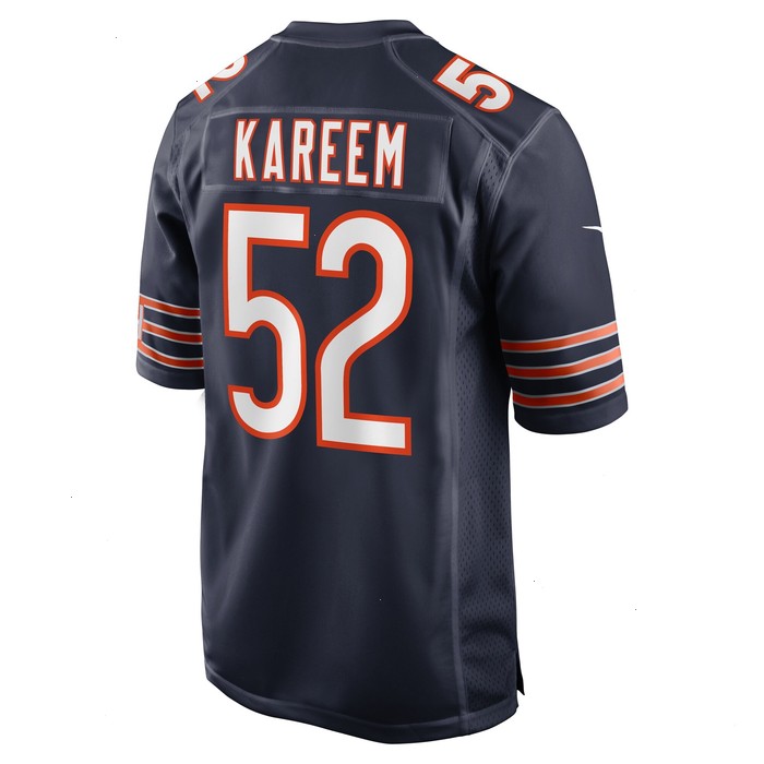 Khalid Kareem Chicago Bears Nike Team Game Jersey - Navy V1