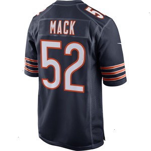 Khalil Mack Chicago Bears Nike Game Jersey - Navy