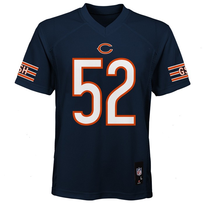 Khalil Mack Chicago Bears Youth Replica Player Jersey - Navy