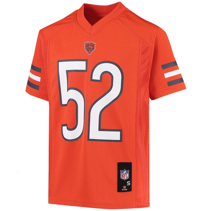 Khalil Mack Chicago Bears Youth Replica Player Jersey - Orange