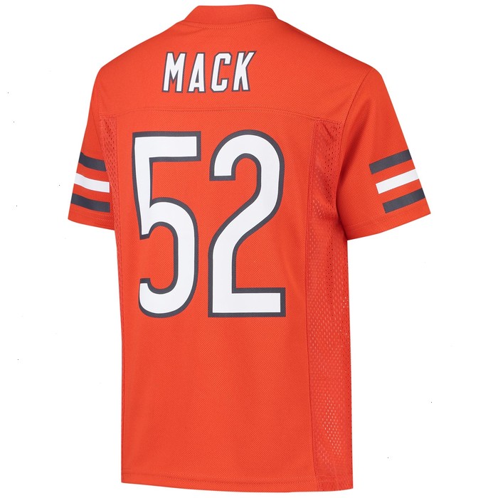 Khalil Mack Chicago Bears Youth Replica Player Jersey - Orange