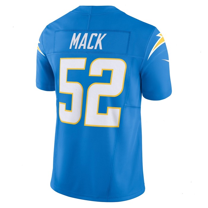 Khalil Mack Los Angeles Chargers Nike Vapor F.U.S.E. Limited Jersey - Powder Blue