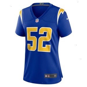 Khalil Mack Los Angeles Chargers Nike Women's Alternate Game Jersey - Royal