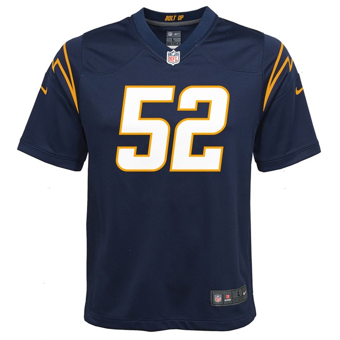 Khalil Mack Los Angeles Chargers Nike Youth Game Jersey - Navy