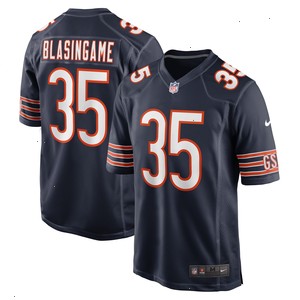 Khari Blasingame Chicago Bears Nike Game Player Jersey - Navy