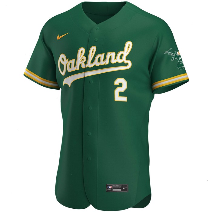 Khris Davis Oakland Athletics Nike Alternate Authentic Player Jersey - Kelly Green