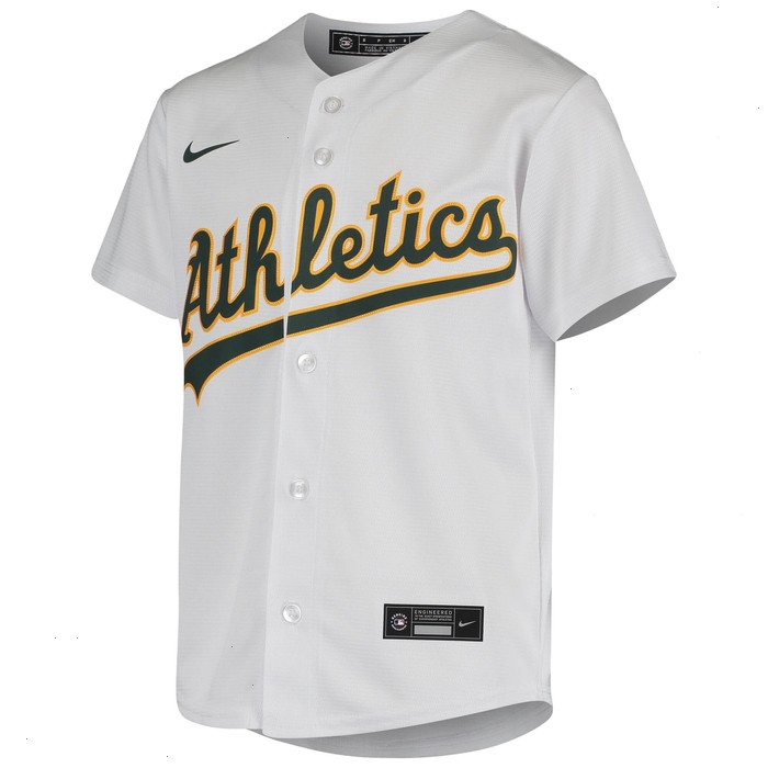 Khris Davis Oakland Athletics Nike Youth Home Jersey - White